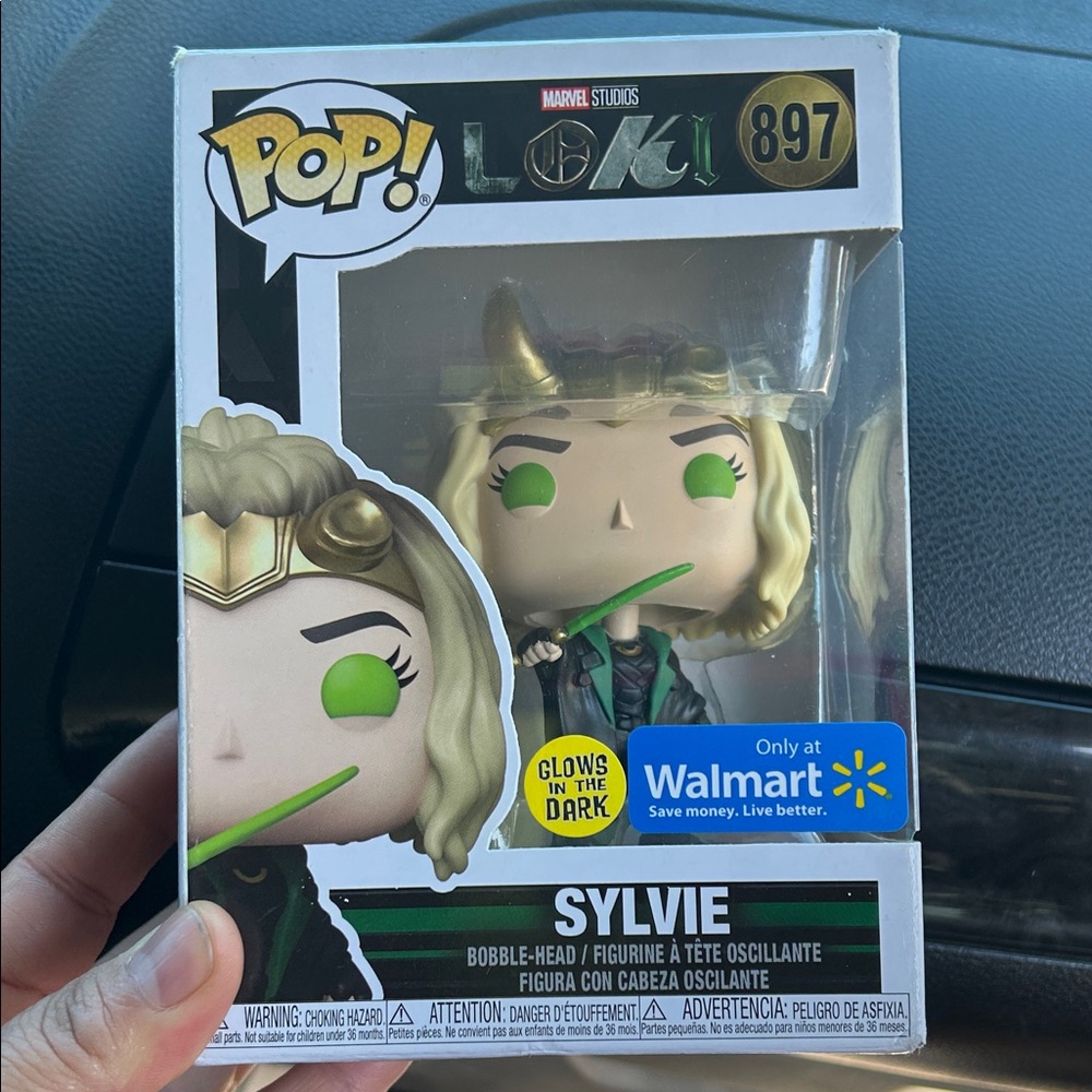 Funko Sylvie Glow-in-the-Dark Figure with Green and Gold